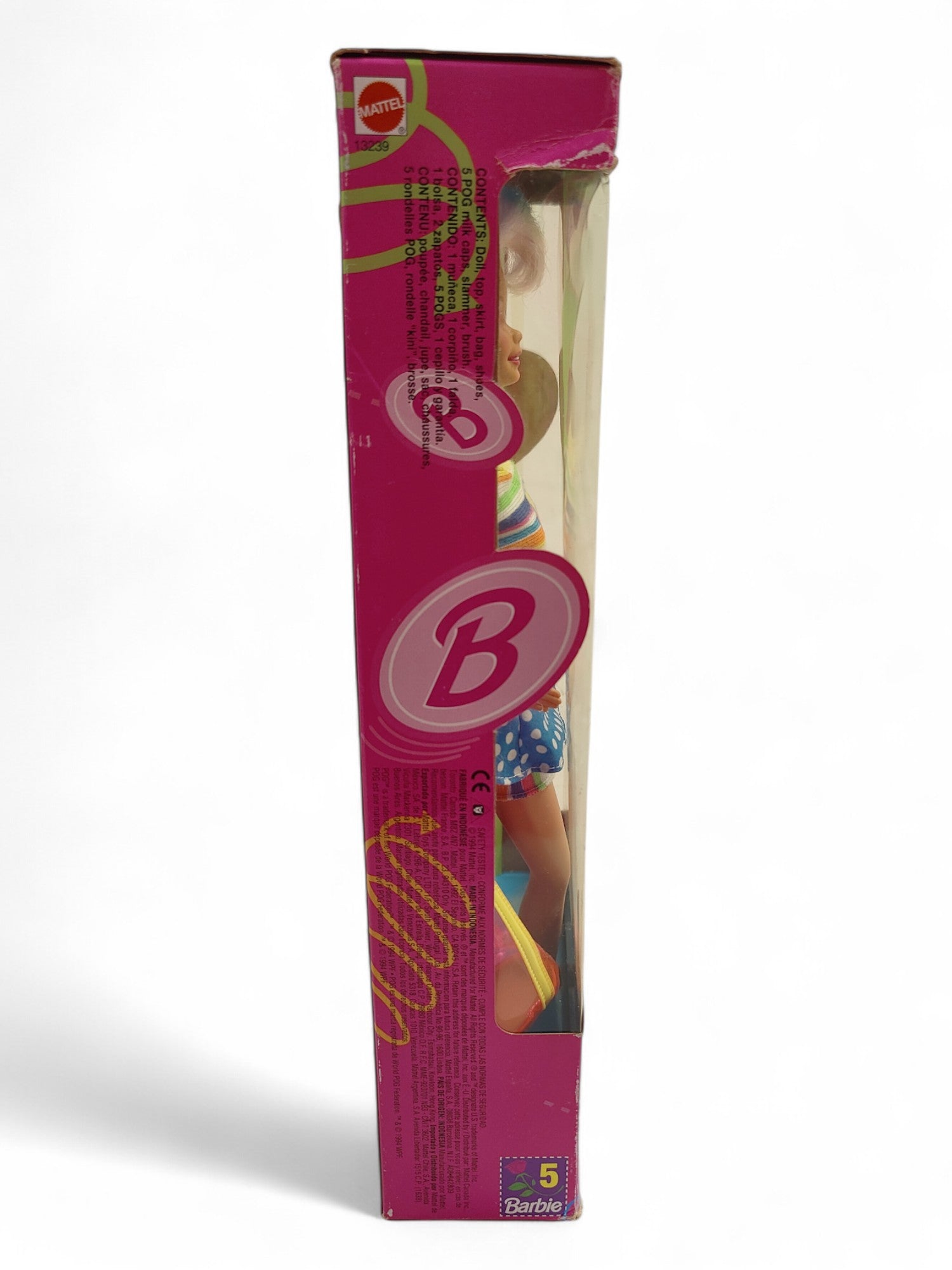 1995 Barbie POG Special Edition doll — Left side