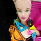 Vintage 1990s doll. Rendezvous Barbie. Masquerade Gala Collection. Face view.