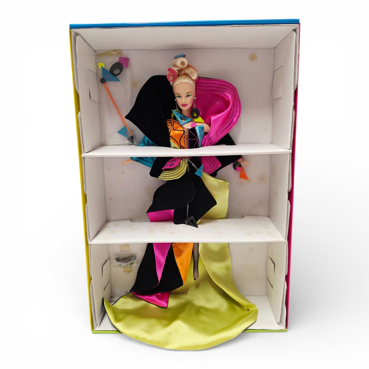 Vintage 1990s doll. Rendezvous Barbie. Masquerade Gala Collection. Front view.