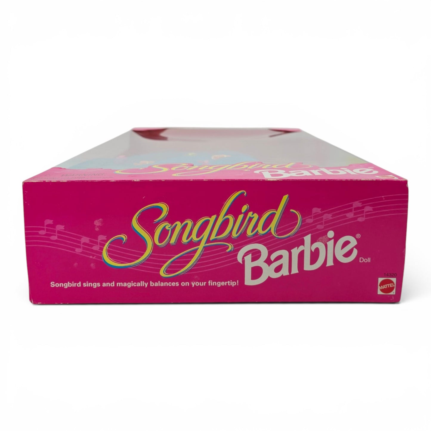 1995 Barbie Songbird Barbie Blonde doll — Bottom view