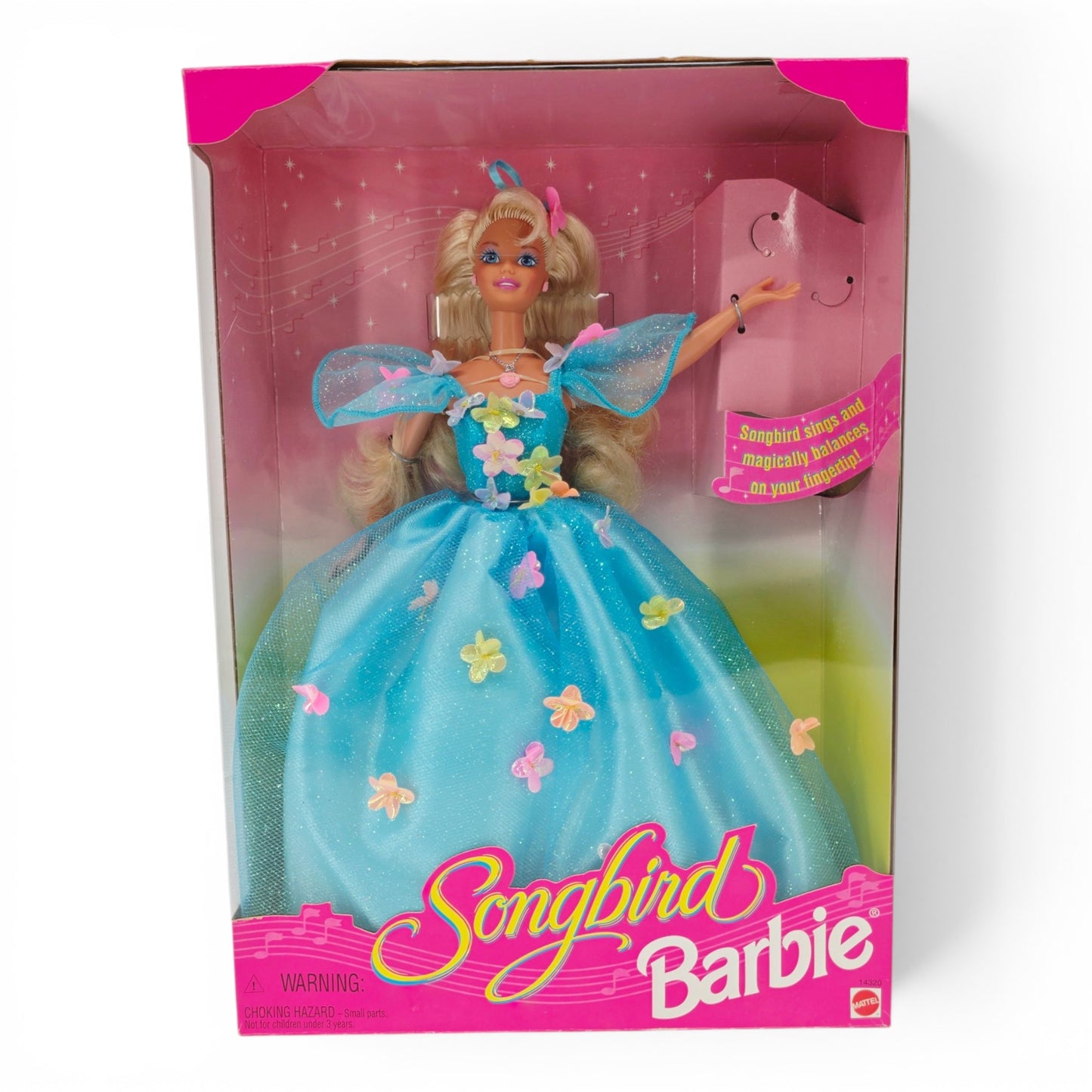 1995 Barbie Songbird Barbie Blonde doll — Front view