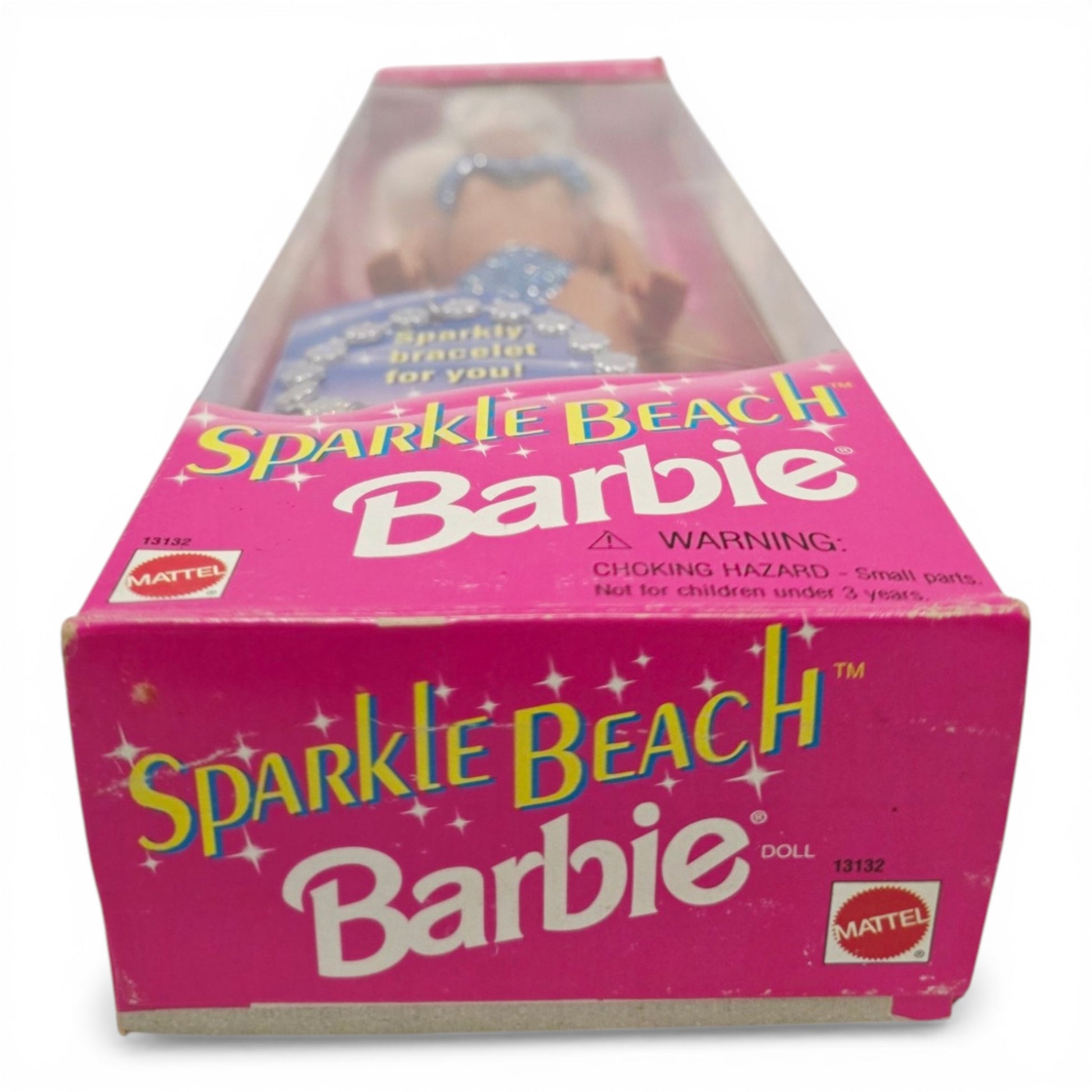 1995 Barbie Sparkle Beach Sparkle Beach Barbie doll — Bottom view