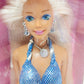 1995 Barbie Sparkle Beach Sparkle Beach Barbie doll — Face close-up