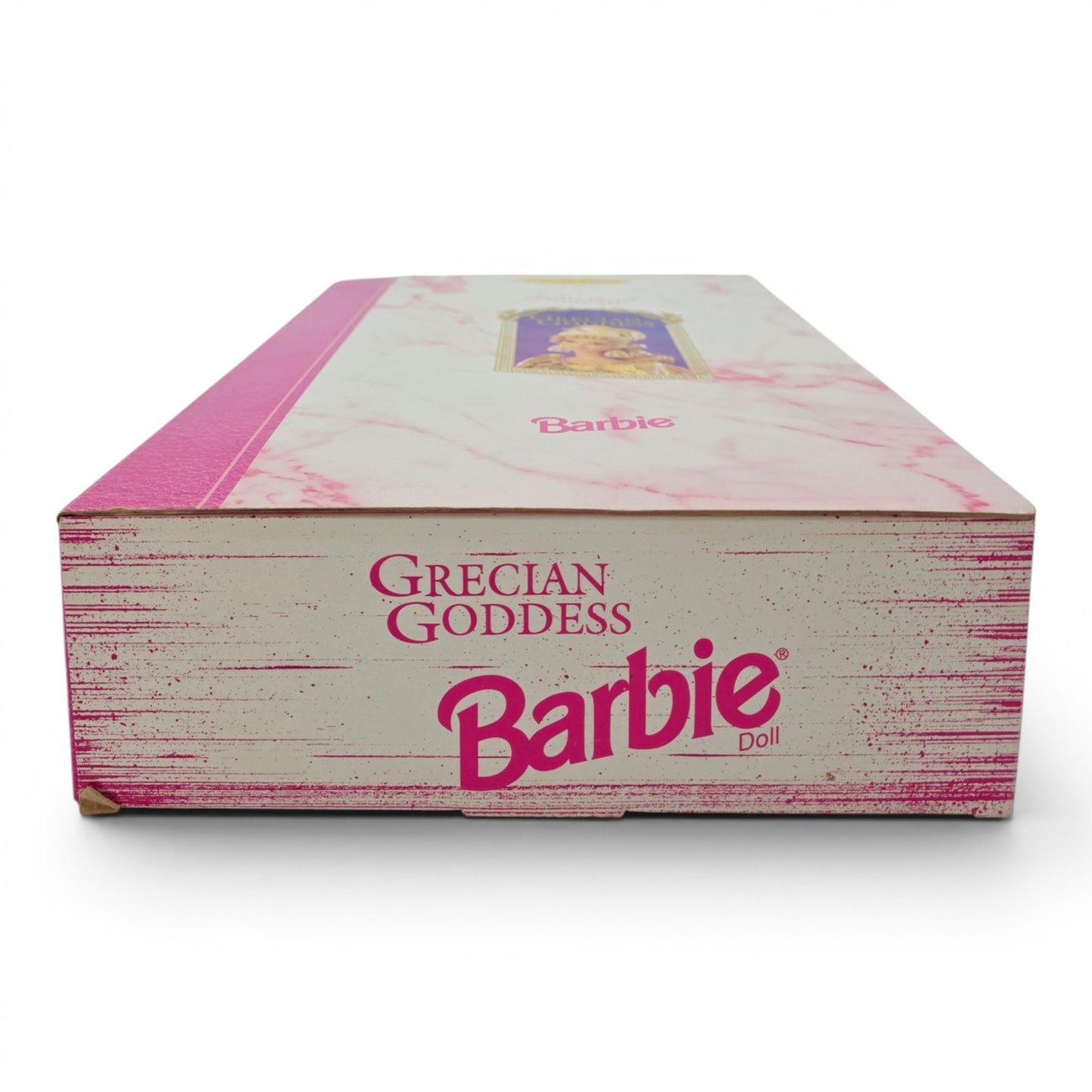1995 Barbie The Great Eras Collection Grecian Goddess doll — Bottom view
