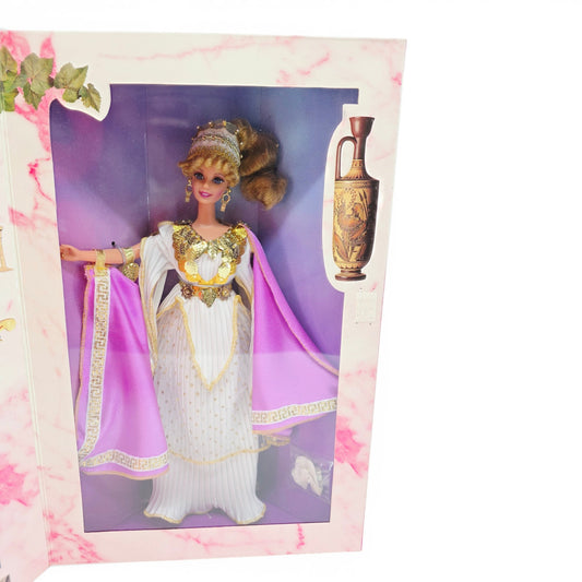 1995 Barbie The Great Eras Collection Grecian Goddess doll — Front view