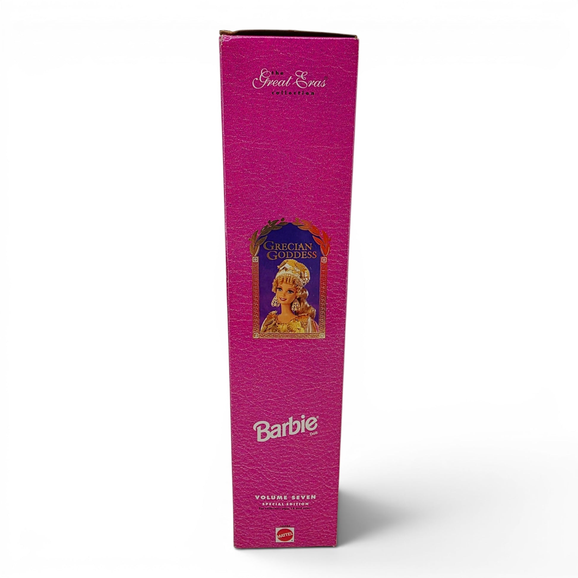 1995 Barbie The Great Eras Collection Grecian Goddess doll — Left side