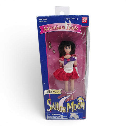 1995 Sailor Moon Adventure Dolls Sailor Mars doll — Front view