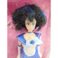 1995 Sailor Moon Adventure Dolls Sailor Mercury doll — Face close-up