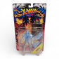 Vintage 1990s action figure. X-Men: Invasion Series. Iceman II. Extending Limbs! 5". Front view.