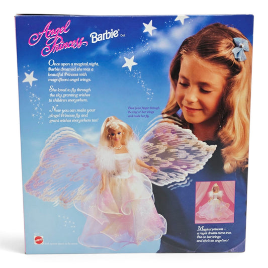 1996 Barbie 90s Fave! Angel Princess Back view