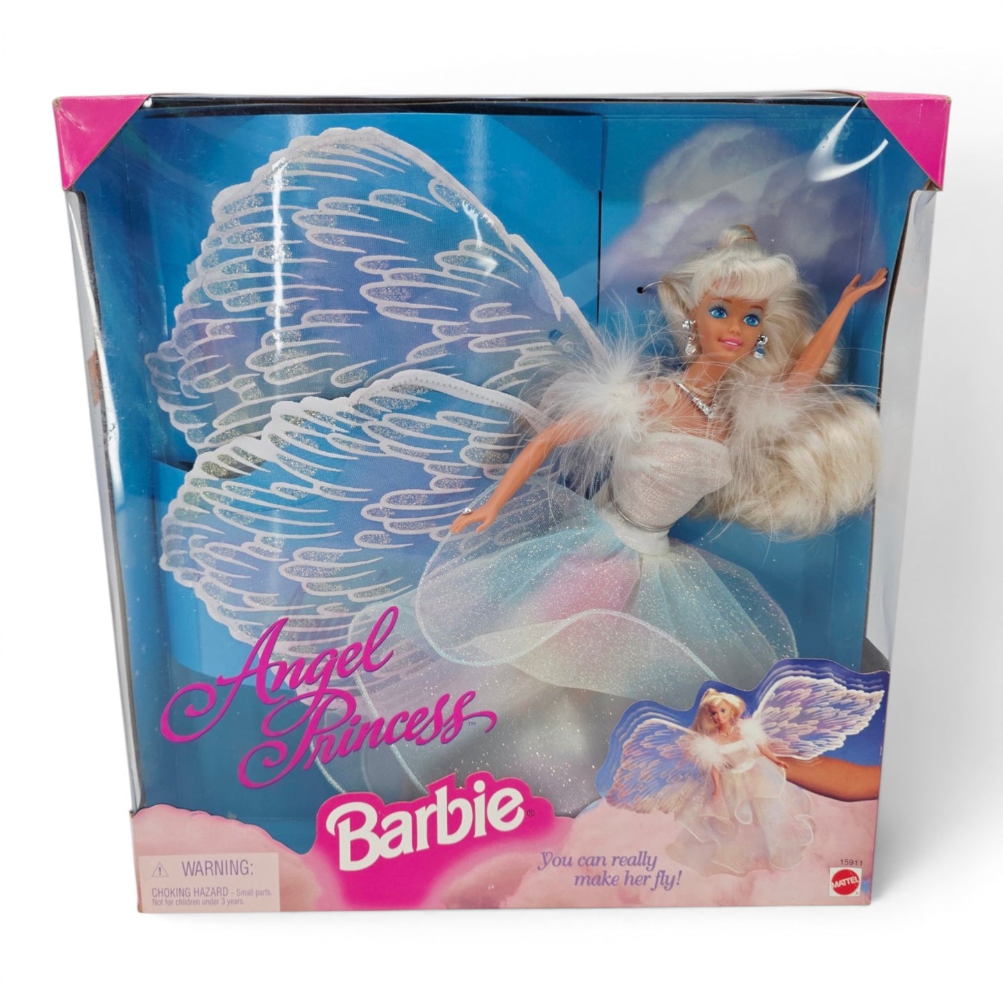 1996 Barbie Angel Princess Barbie doll — Front view