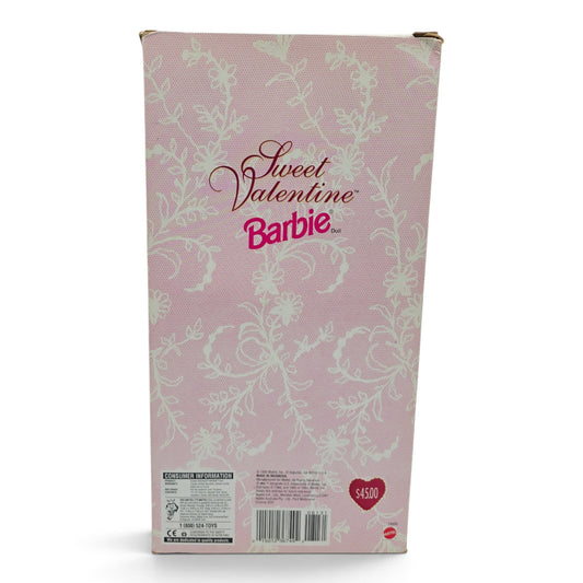 1996 Barbie Be My Valentine Collector Series Sweet Valentine Back view