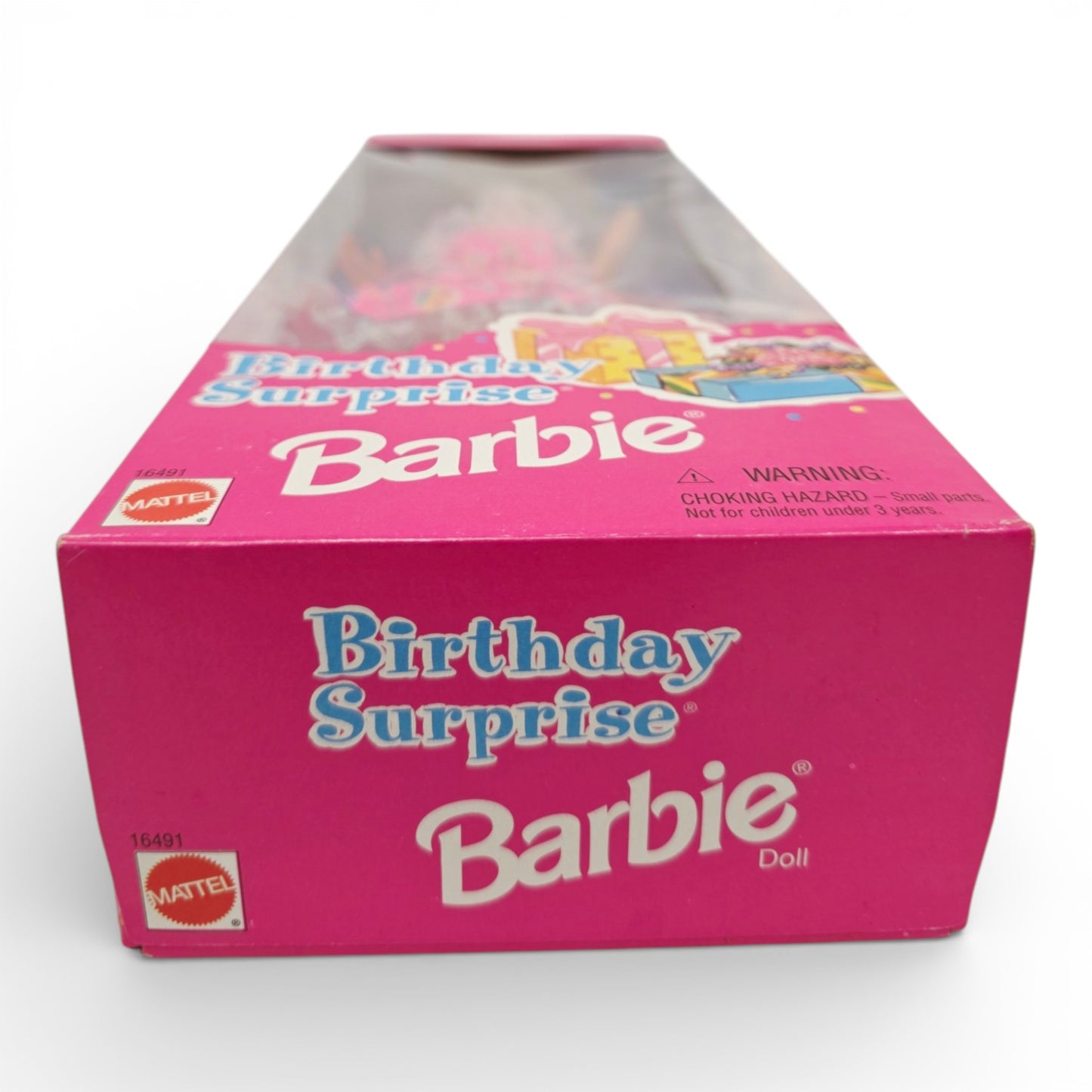 1996 Barbie Birthday Surprise doll — Bottom view