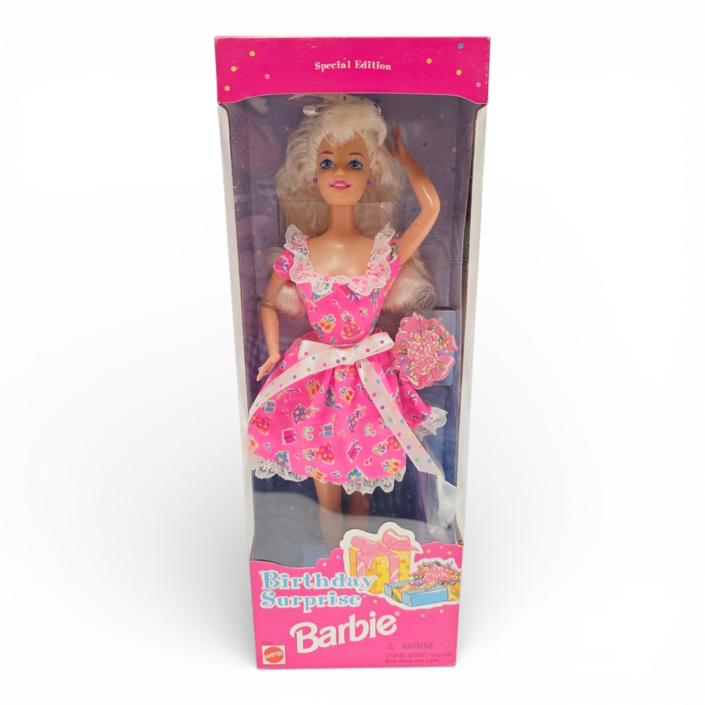 1996 Barbie Birthday Surprise doll — Front view
