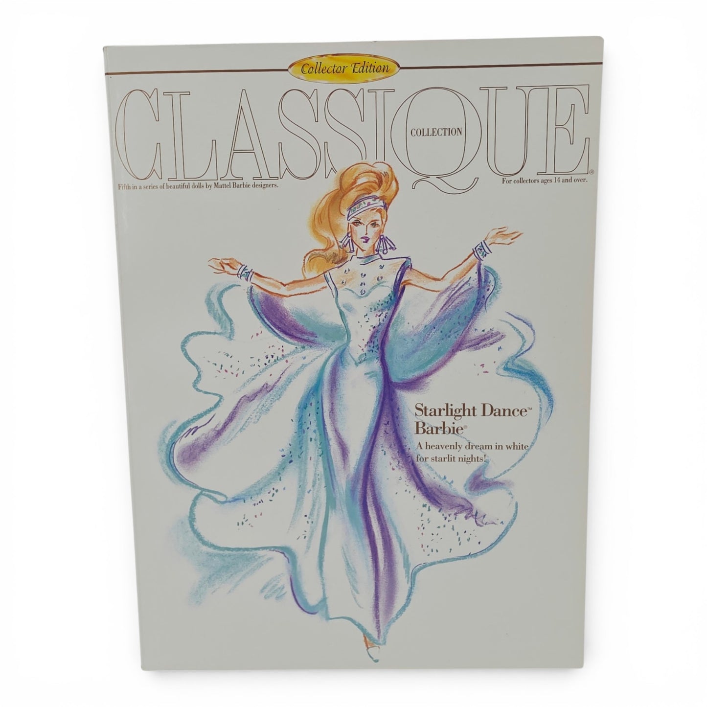 1996 Barbie Classique Collection Starlight Dance doll — Close-up 1