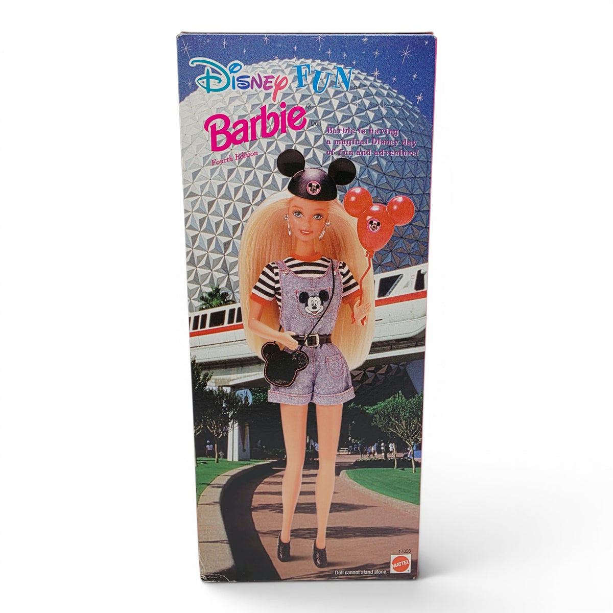 1996 Barbie Disney Fun 4th Edition Disney Fun Back view
