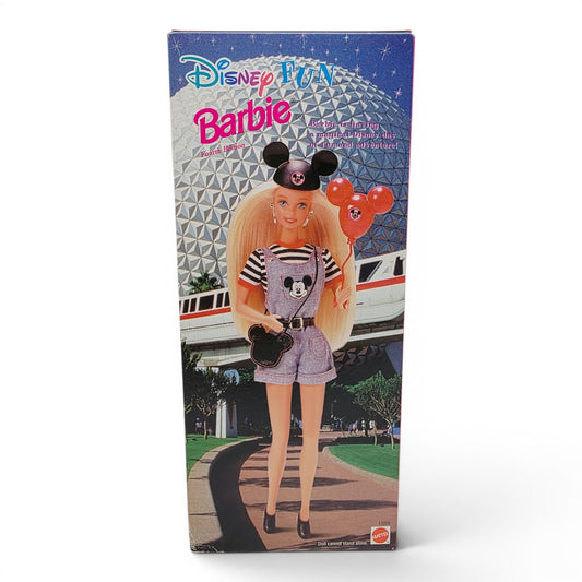 1996 Barbie Disney Fun 4th Edition Disney Fun Back view