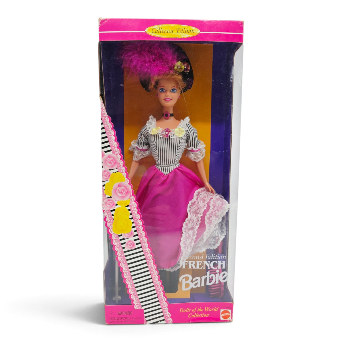 1996 Barbie Dolls of the World Collection French Front view
