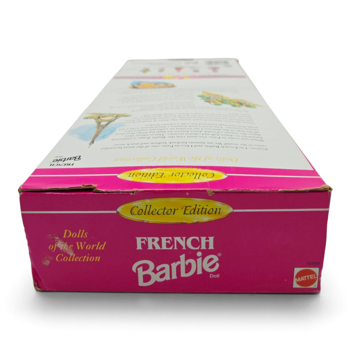 1996 Barbie Dolls of the World Collection French Top view