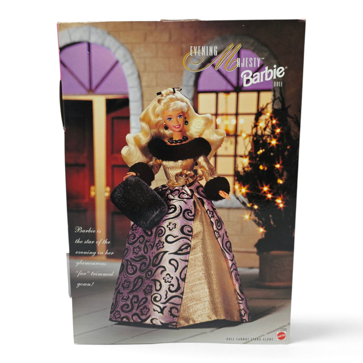 1996 Barbie Evening Elegance Series Evening Majesty Back view