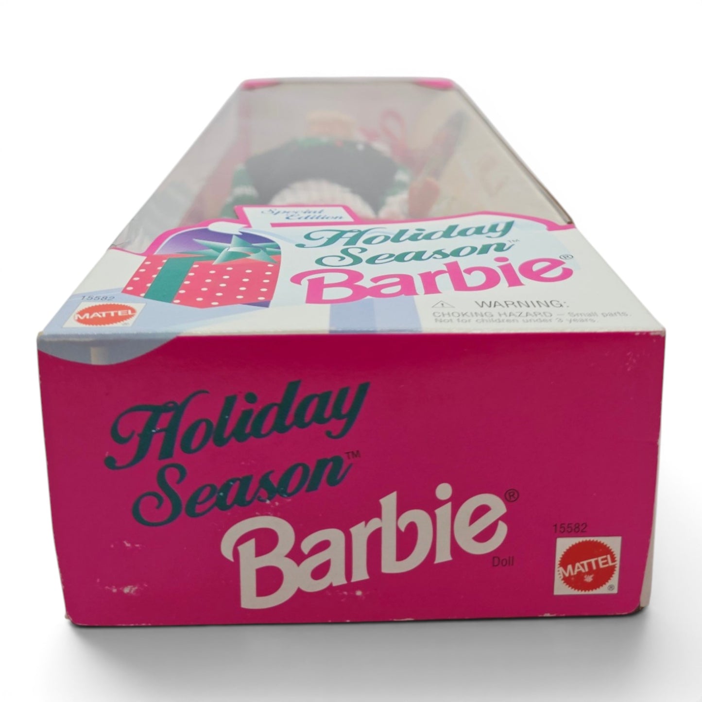1996 Barbie Holiday Season Holiday Season Barbie doll — Bottom view