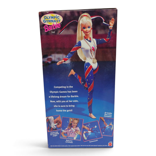 1996 Barbie Olympic Games Collection Olympic Gymnast Back view