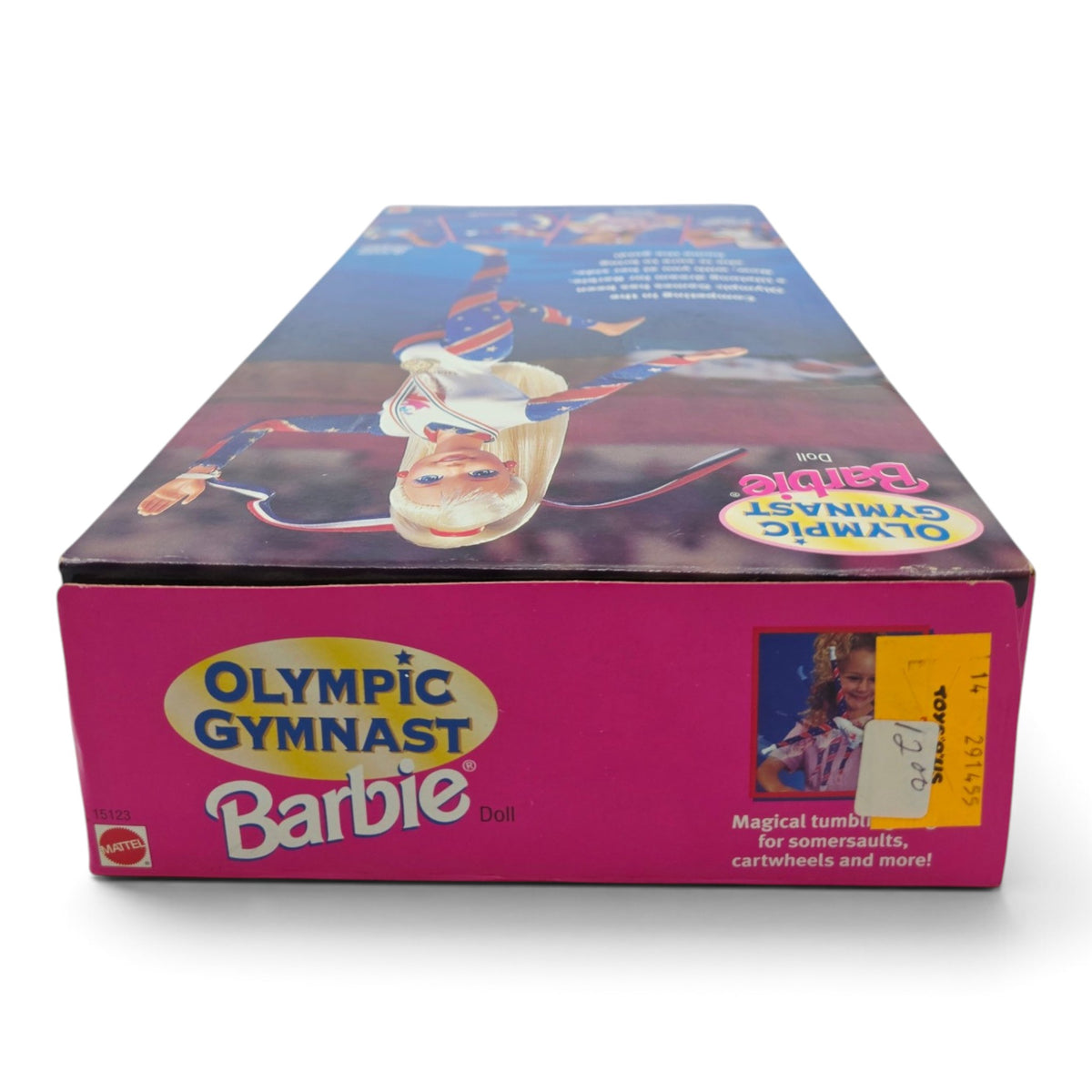 1996 Barbie Olympic Games Collection Olympic Gymnast Top view