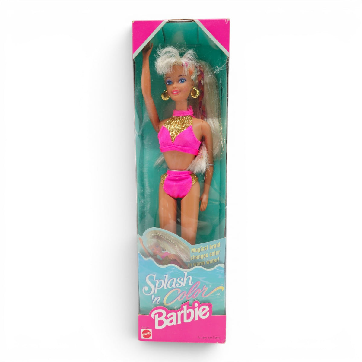 1996 Barbie Splash n Color Front view