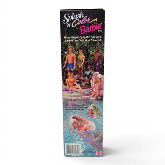 1996 Barbie Splash n Color Back view