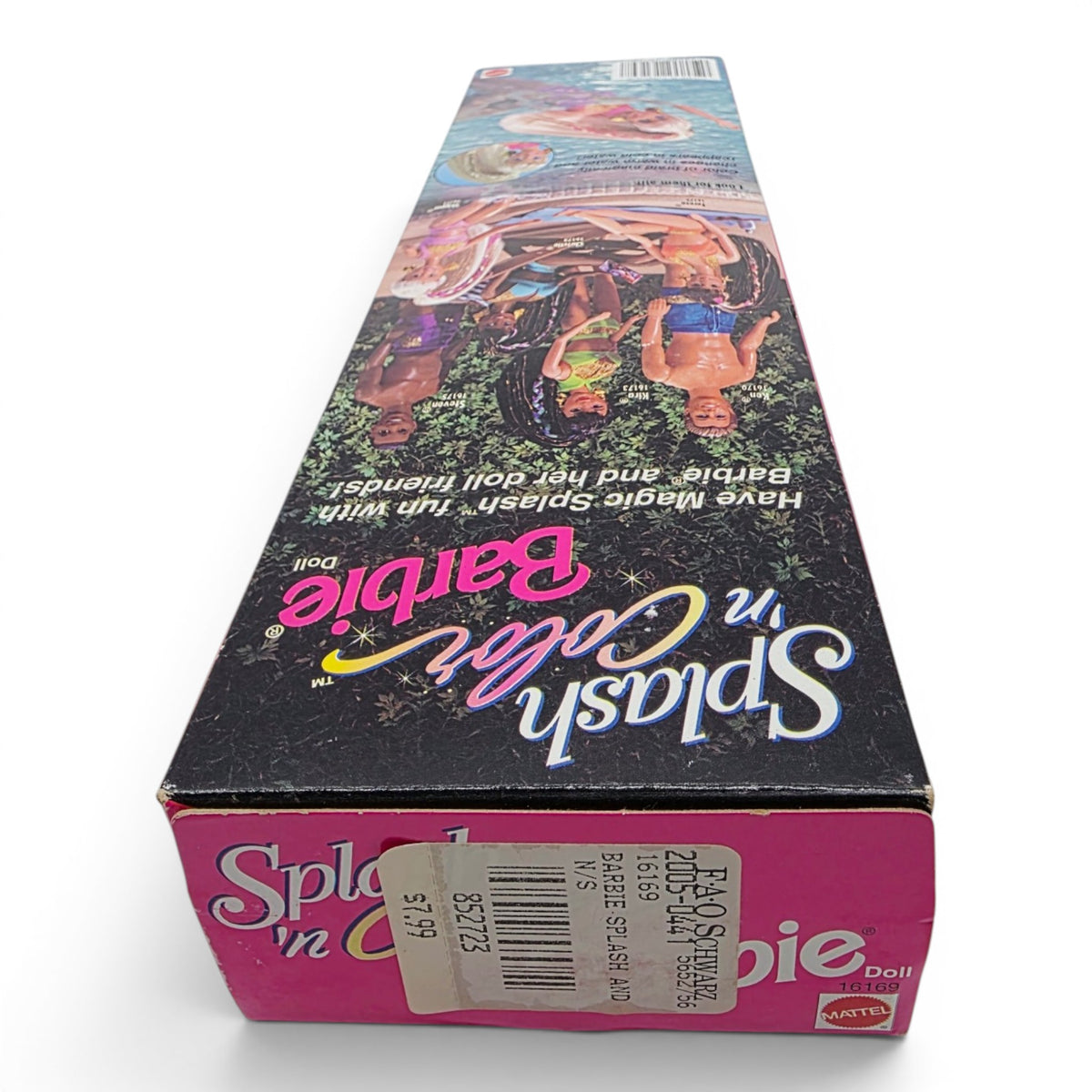 1996 Barbie Splash n Color Top view