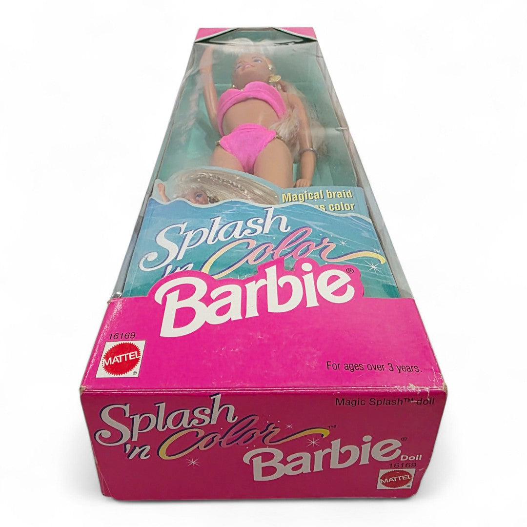 1996 Barbie Splash 'n Color doll — Bottom view