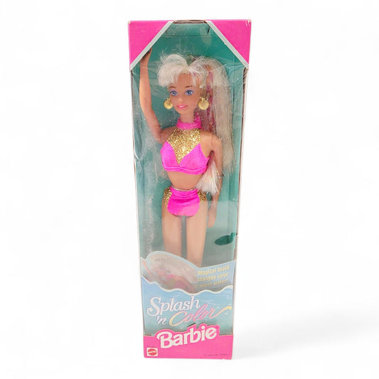 1996 Barbie Splash 'n Color doll — Front view