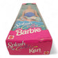 1996 Barbie Splash 'N Color Ken doll — Bottom view