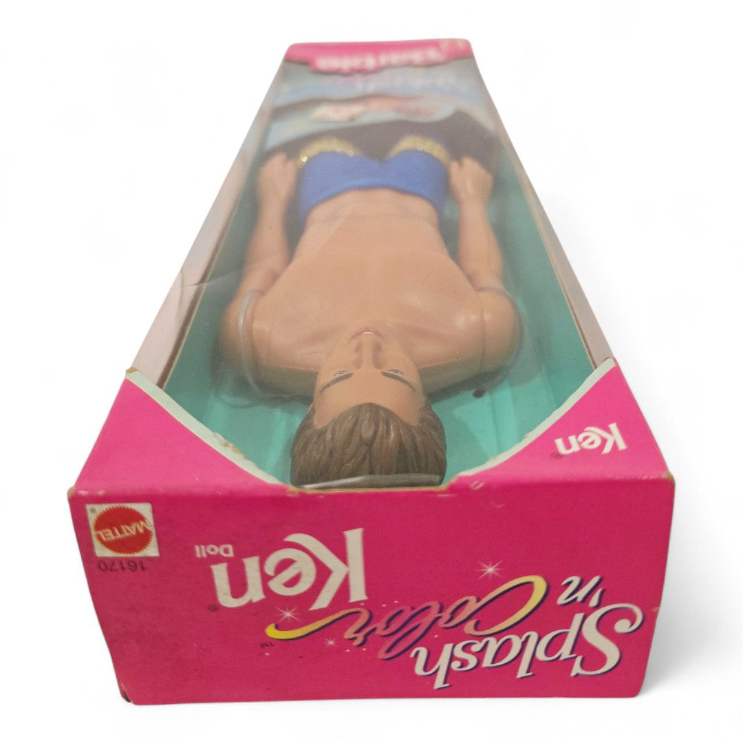 1996 Barbie Splash 'N Color Ken doll — Top view