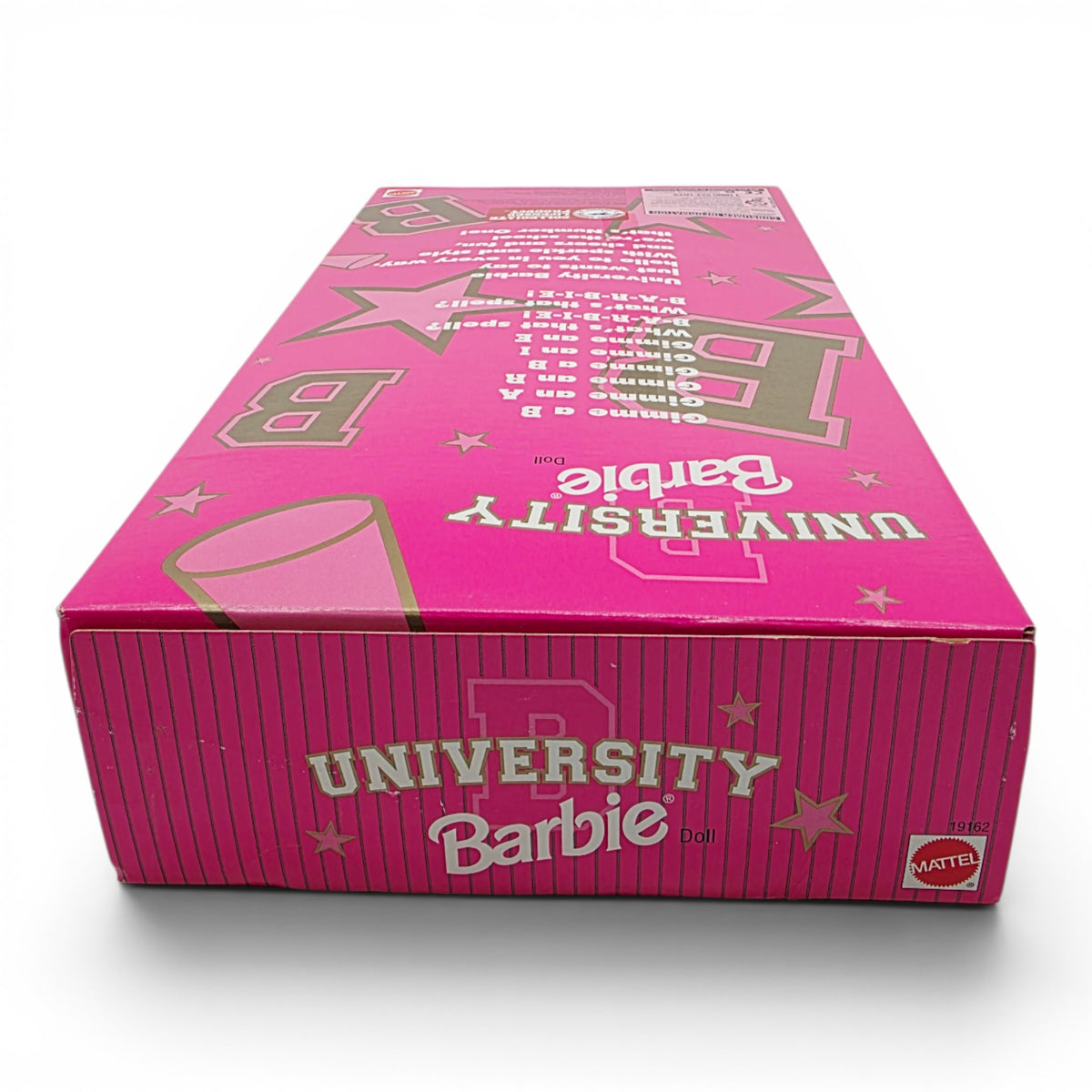 1996 Barbie University Barbie Arizona State Top view