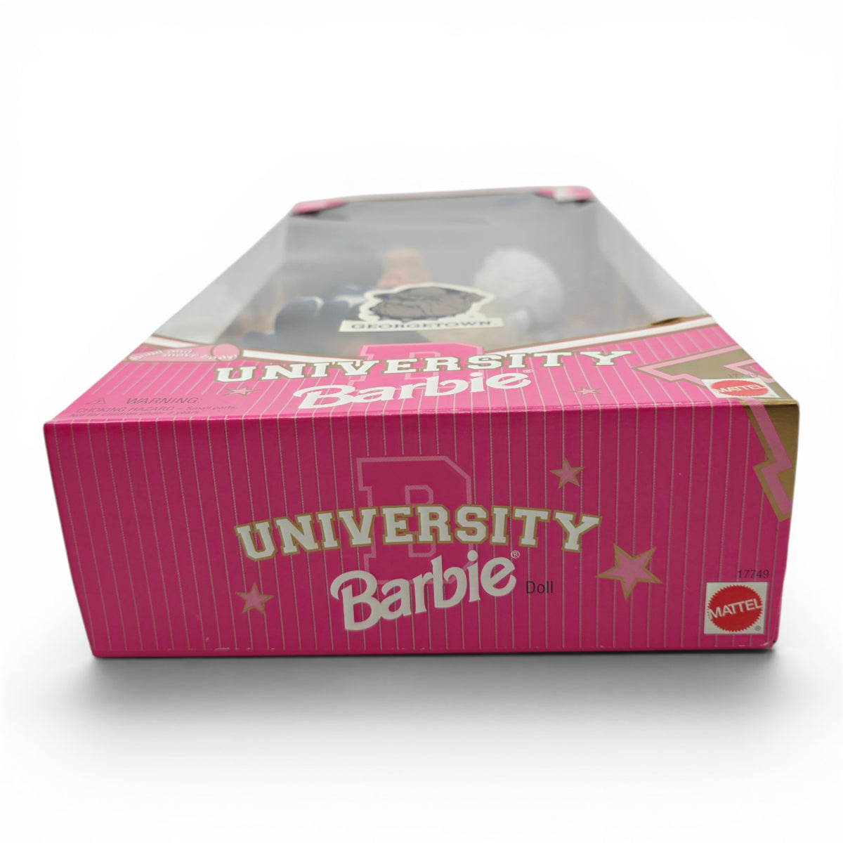 1996 Barbie University Barbie Georgetown Bottom view