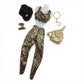 1996 Brass Key Designer Gown Collection Gold & Black Metallic Outfit doll fashion — Front view