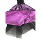 1996 Brass Key Designer Gown Collection Metallic Purple Velvet & White Fur Gown doll fashion — Close-up 2