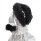 1996 Brass Key Designer Gown Collection Silver Brocade, Fur and Velvet Gown & Jacket doll fashion — Close-up 6