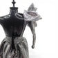 1996 Brass Key Designer Gown Collection Silver Sculptural Gown doll fashion — Close-up 2