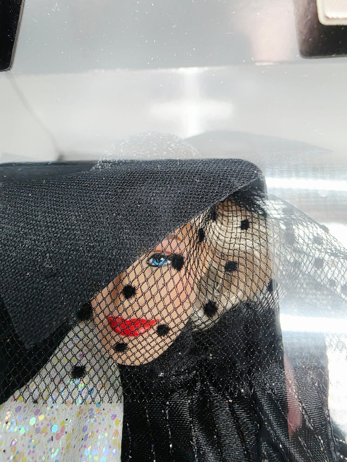 1996 Disney 101 Dalmatians Cruella De Vil Face view