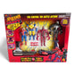 1996 Spider-Man Spider-Man Heavy Hitters Series Spider-Man, Wolverine, Venom & Carnage action figure playset — Front view