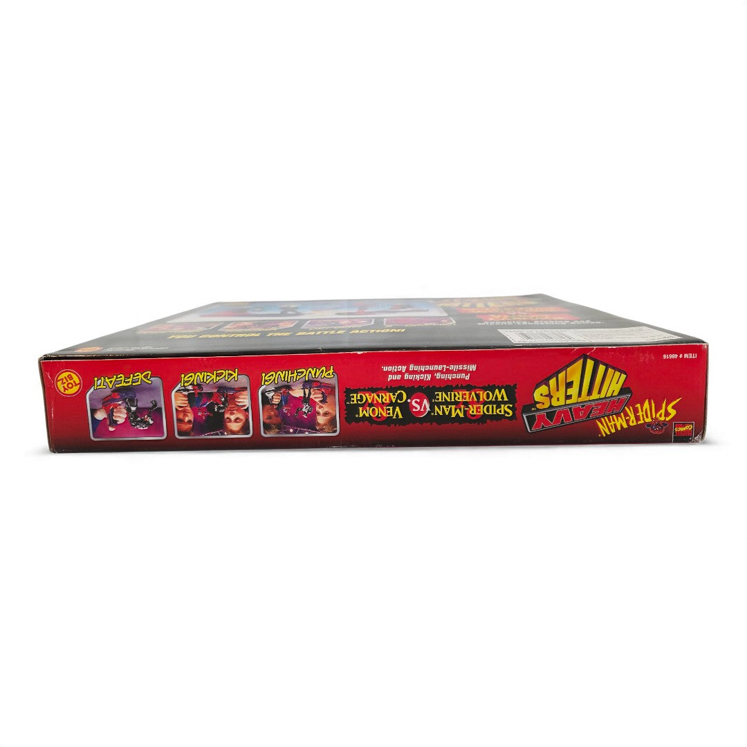 1996 Spider-Man Spider-Man Heavy Hitters Series Spider-Man, Wolverine, Venom & Carnage action figure playset — Top view