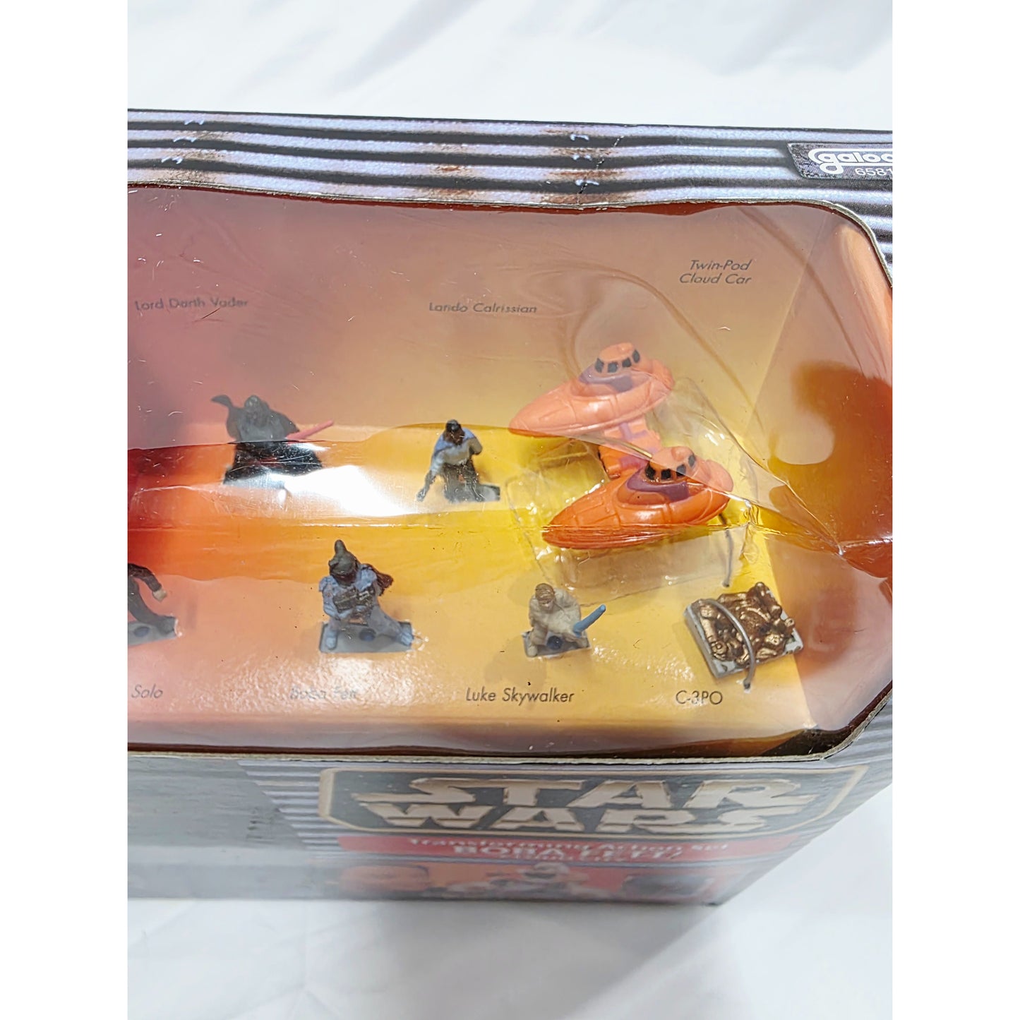 1996 Star Wars Micro Machines Boba Fett Cloud City action figure playset — Close-up 2
