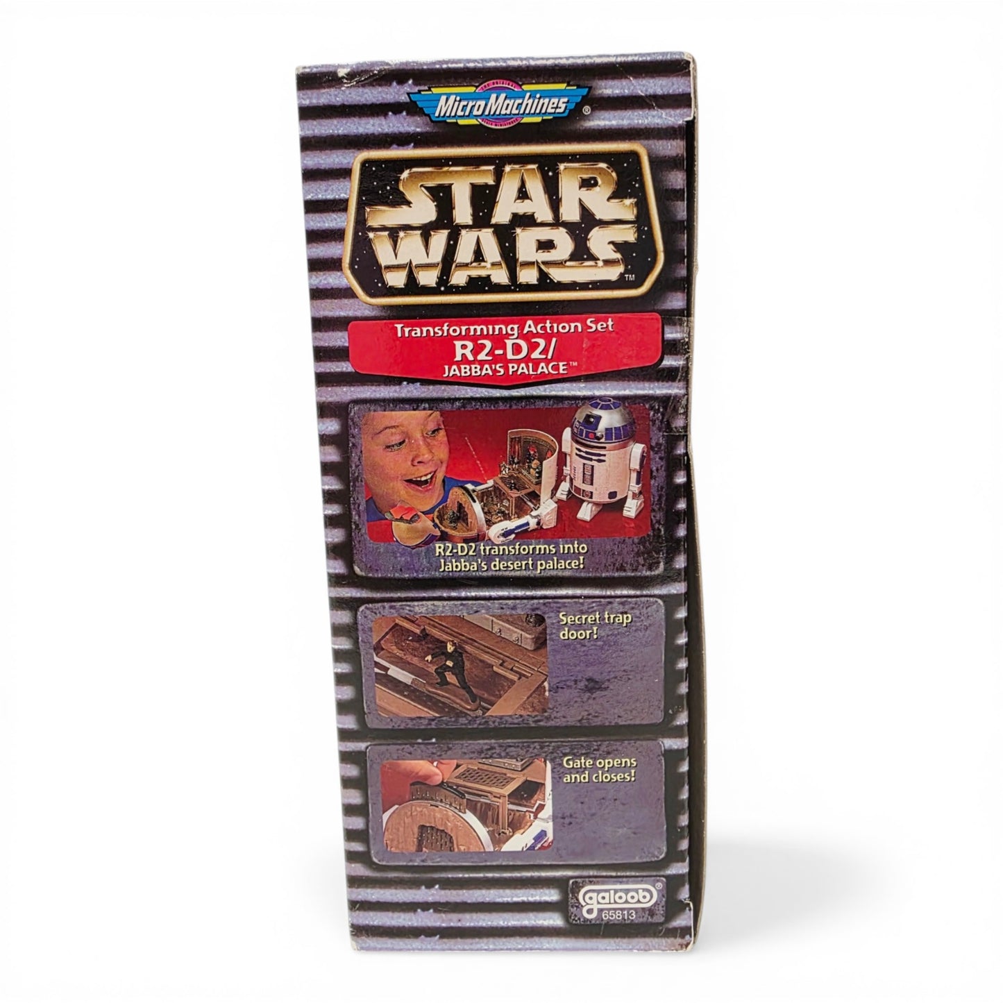 1996 Star Wars Micro Machines Jabba's Palace action figure playset — Right side