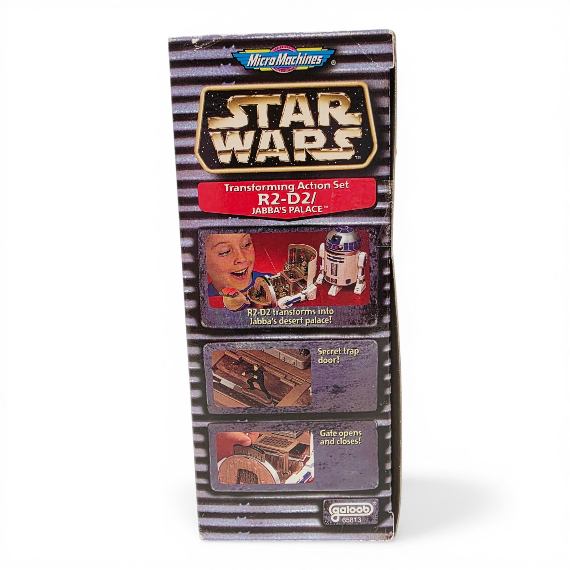 1996 Star Wars Micro Machines Jabba's Palace action figure playset — Right side