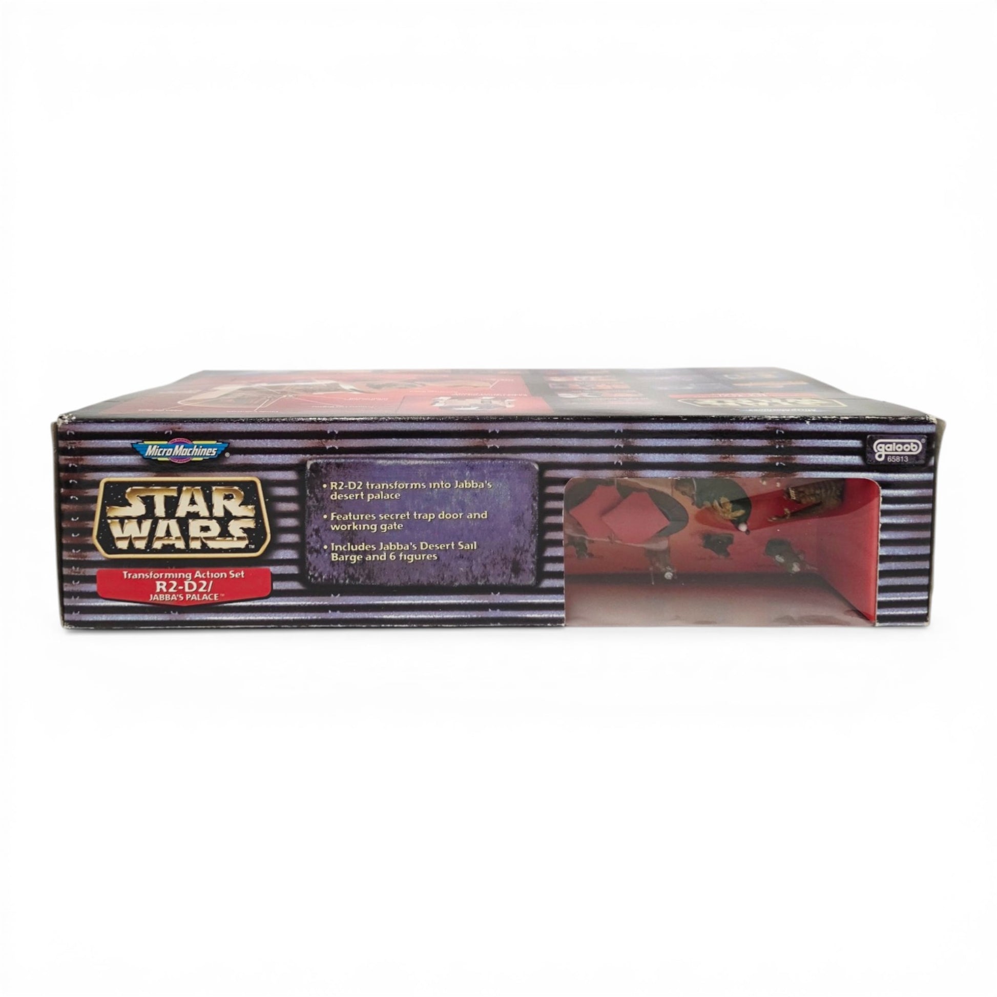 1996 Star Wars Micro Machines Jabba's Palace action figure playset — Top view