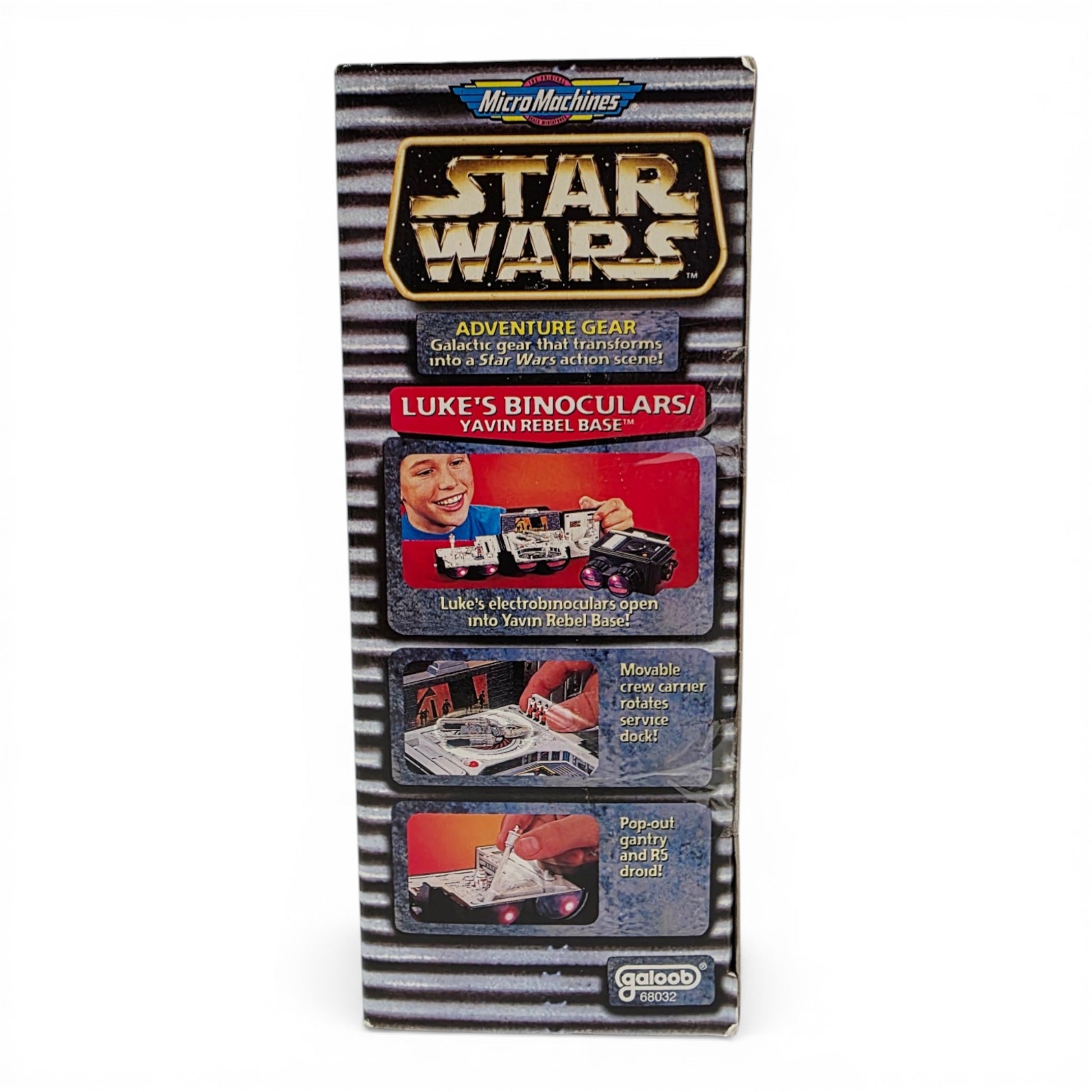 1996 Star Wars Micro Machines Luke's Binoculars action figure playset — Right side