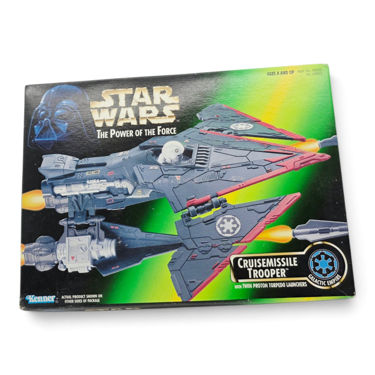 1996 Star Wars Power of the Force II - Expanded Universe Cruisemissile Trooper Vehicle Front view