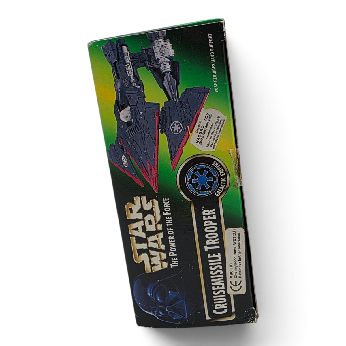 1996 Star Wars Power of the Force II - Expanded Universe Cruisemissile Trooper Vehicle Back view